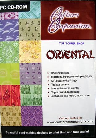 ORIENTAL TWIN PACK SET 2x CD - CRAFTER'S COMPANION