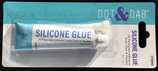 Silicone Glue 50ml Tube  Dot & Dab