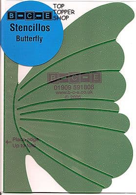 STENCILLO BUTTERFLY Card Making Template