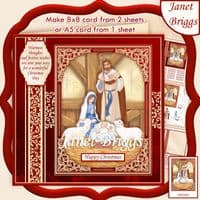 Traditional Christmas Card Kit Downloads