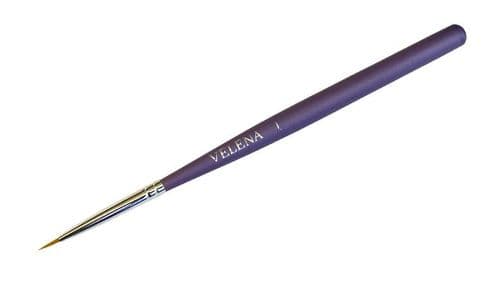 VELENA Synthetic brush Premium Wood violet Nail art collection 1 SRS (design)