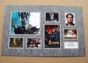 Sala Baker Signed Lord Of The Rings Autograph Phto Display Set #2