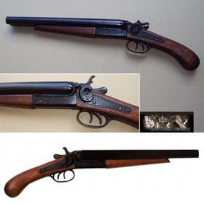 G1114 - 1864 Wells Fargo Stagecoach Shotgun With Pistol Grip