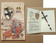 Barbarian Sword Letter Opener From Armaduras - Toledo Spain