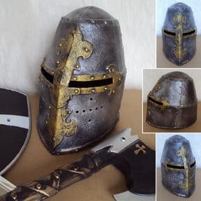 Childrens Medieval Knights Play Helmet