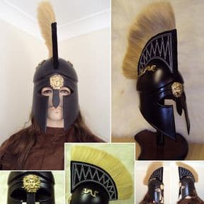 Corinthian Royal Spartan Helmet - 16 Gauge