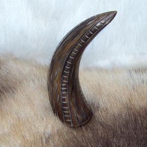 Cow Horn Paperweight