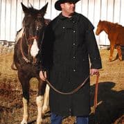 Cowboy / Steampunk Black Duster Coat