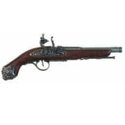 English Flintlock Pistol 18th C. - Steel