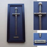 Excalibur Sword Letter Opener Framed Wall Display