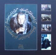 JOHN NOBLE Signed Lord Of The Rings Photo Display Set - King Denethor