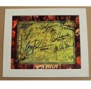 Lord Of The Rings Signed Movie Photo - Signed by Cast (x11)
