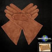 Maid Marion Suede Gloves Robin Hood Officially Licensed Item