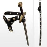 Medieval Sword Belt & Adjustable Frog