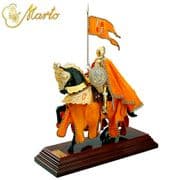 Miniature English Parade Knight Horseback