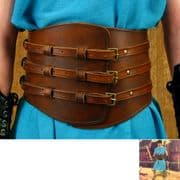 Roman Gladiator Leather Kidney Belt