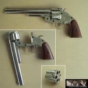 Smith & Wesson Nickel Revolver, USA 1869