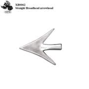 Straight Broadhead - Hand Crafted Arrowhead