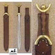 The New Celtic Sword & Leather Sheath