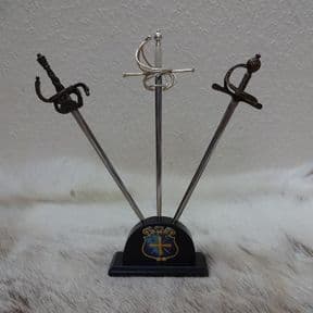 The Three Musketeers Letter Opener Set With Stand