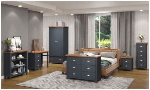Devon Midnight Blue Bedroom Furniture
