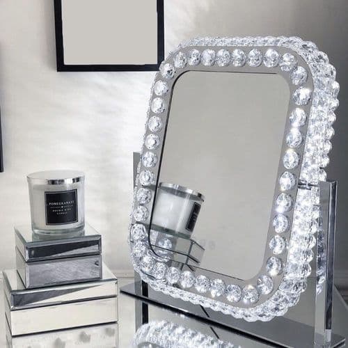 LED Light Dressing Table Mirror