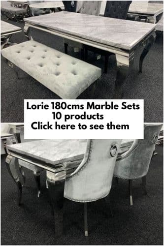 Lorie 180cms Marble Dining Tables