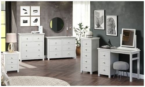 Porth White Bedroom Furniture