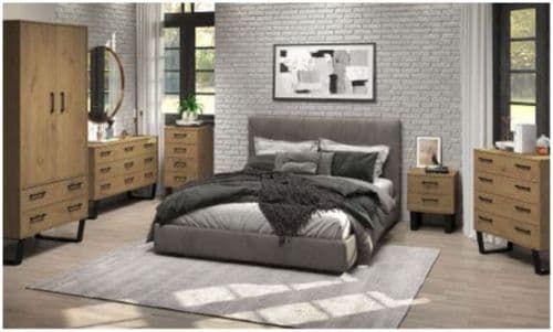 Texas Industrial Style Bedroom Furniture